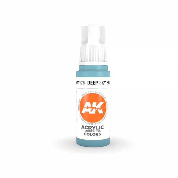 Deep Sky Blue 17ml - AK Acrylic