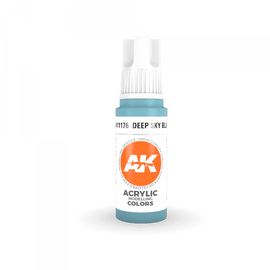 Deep Sky Blue 17ml - AK Acrylic