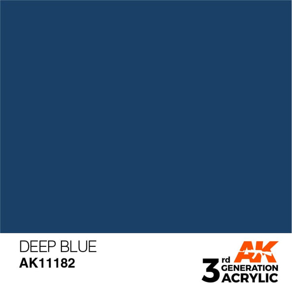 Deep Blue 17ml - AK Acrylic