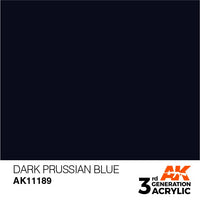 Dark Prussian Blue 17ml - AK Acrylic