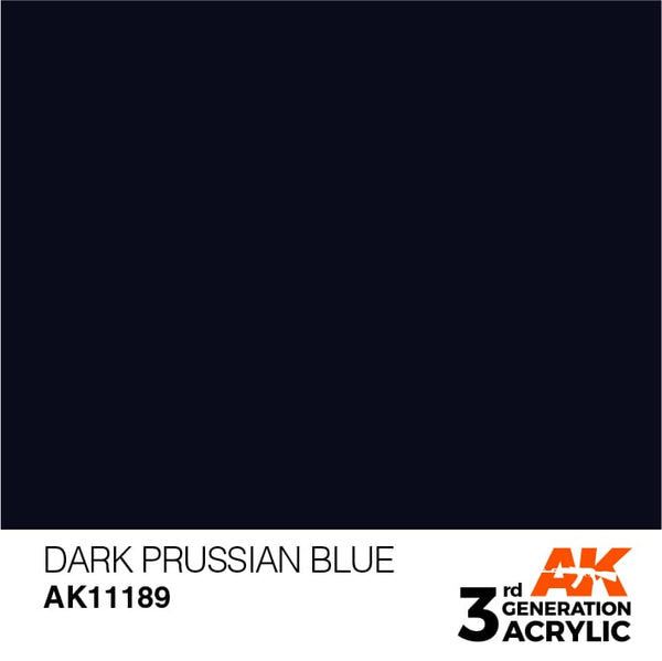 Dark Prussian Blue 17ml - AK Acrylic