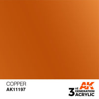 Copper 17ml - AK Acrylic