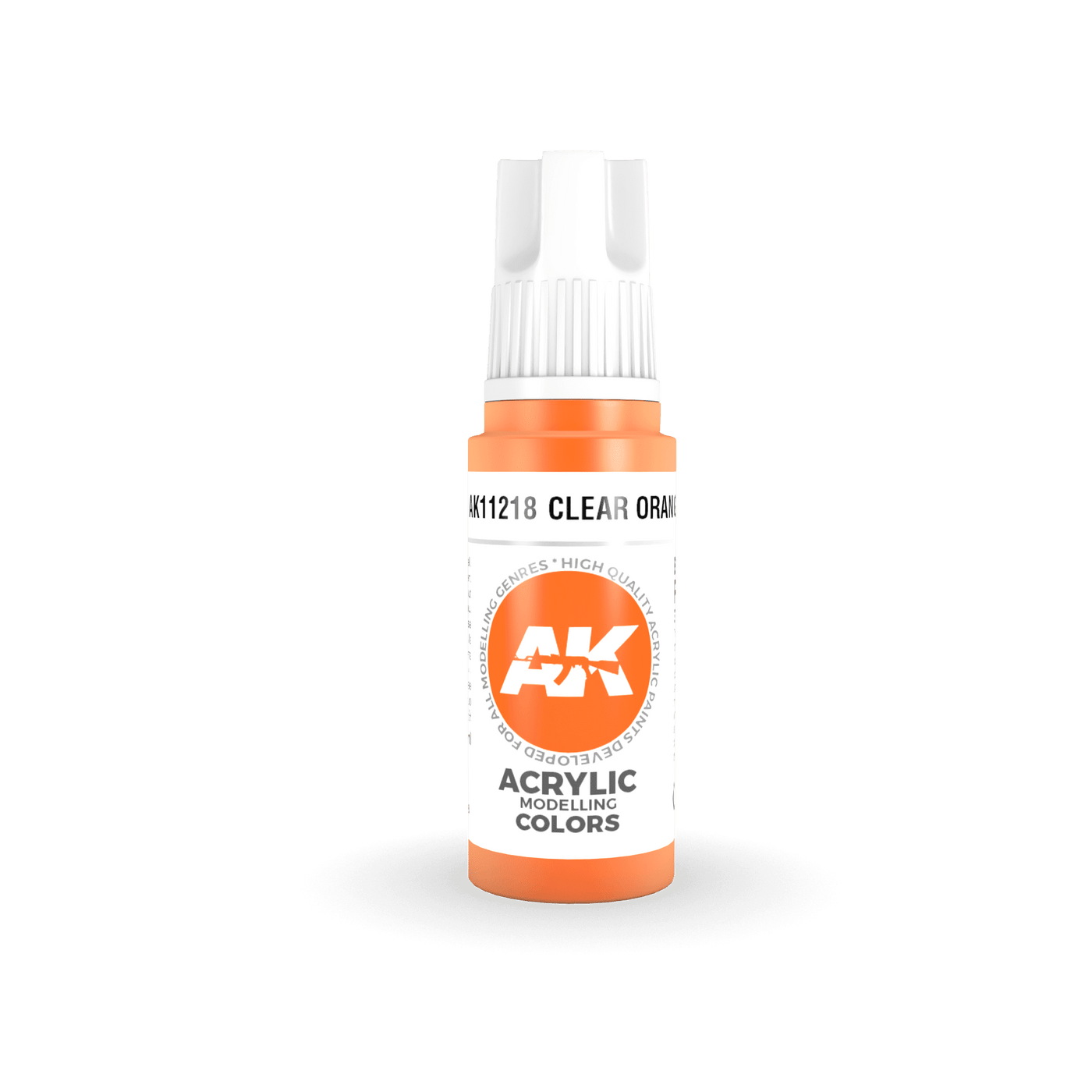 Clear Orange 17ml - AK Acrylic