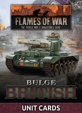 Bulge: British Unit Cards