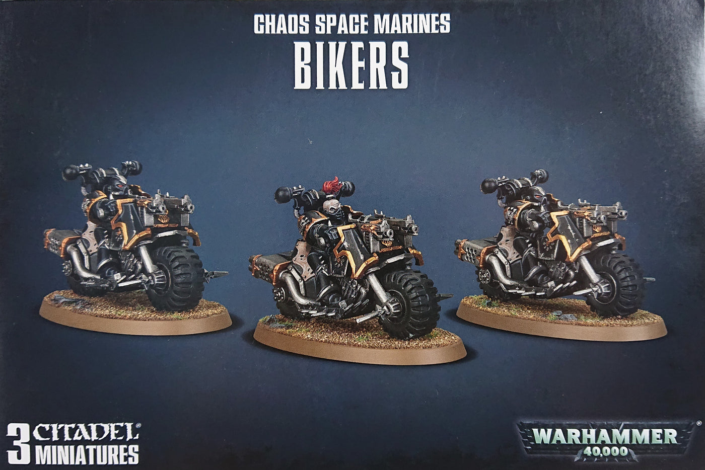 Warhammer 40000 - Chaos Space Marines - Chaos Bikers