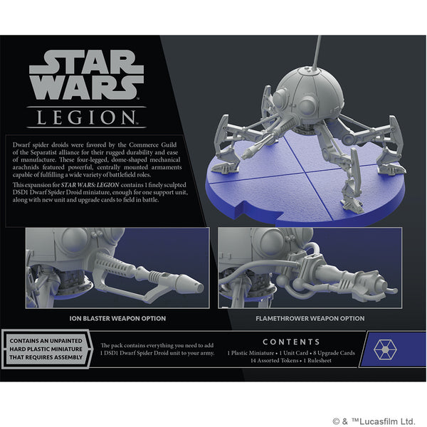 DSD1 Dwarf Spider Droid Unit Expansion - Star Wars Legion