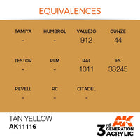 Tan Yellow 17ml - AK Acrylic