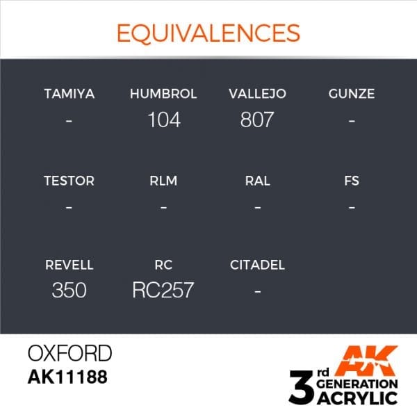 Oxford 17ml - AK Acrylic