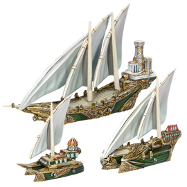 Elf Starter Fleet - Kings Of War Armada - Mantic Games