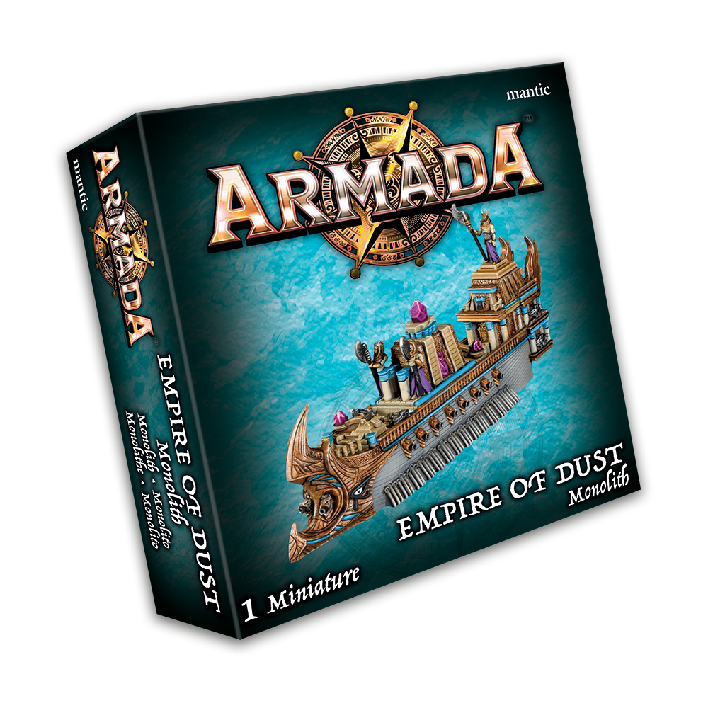 Empire of Dust Monolith - Kings Of War Armada