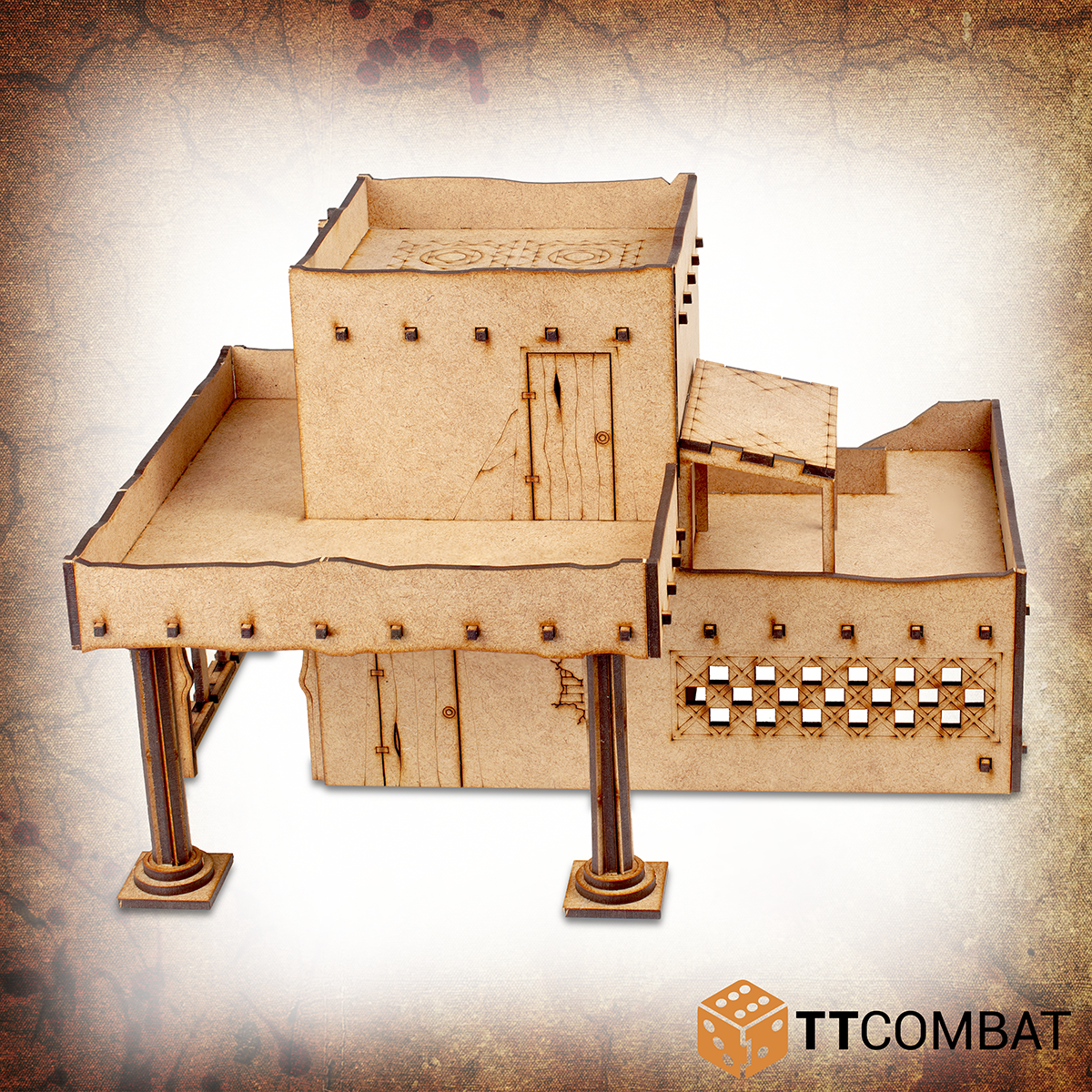 Oasis Bazaar - Fantasy Scenics - TT Combat MDF