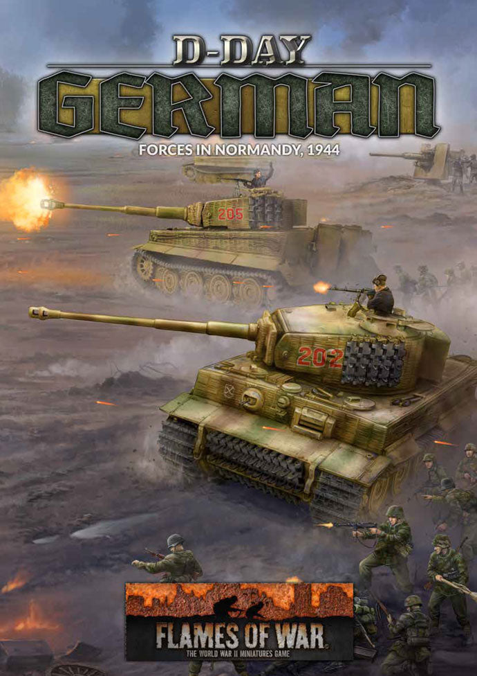 D-Day Germans Supplement Book (HB) - Flames Of War Late War