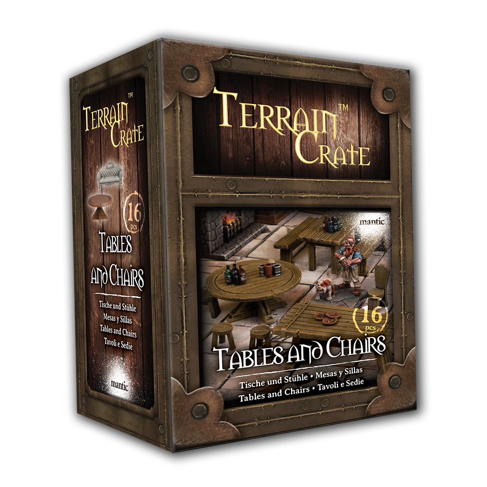 Tables and chairs - Terrain Crate