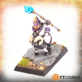 Halfling Goat Rider Light Wizard - Warlords Of Erehwon