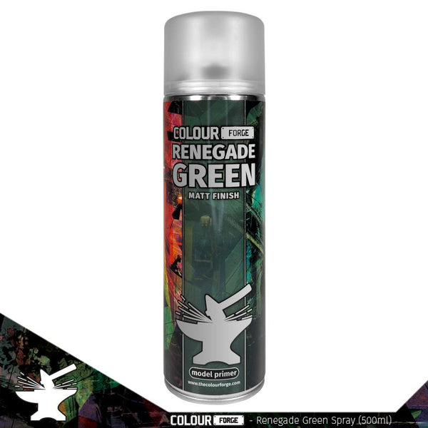 Renegade Green Aerosol (500ml) - The Colour Forge