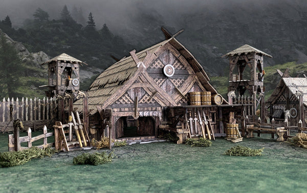 Mead Hall Fantasy Wargames Terrain