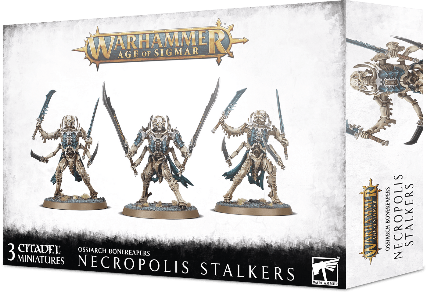 Warhammer Age Of Sigmar - Ossiarch Bonereapers - Necropolis Stalkers / Immortis Guard