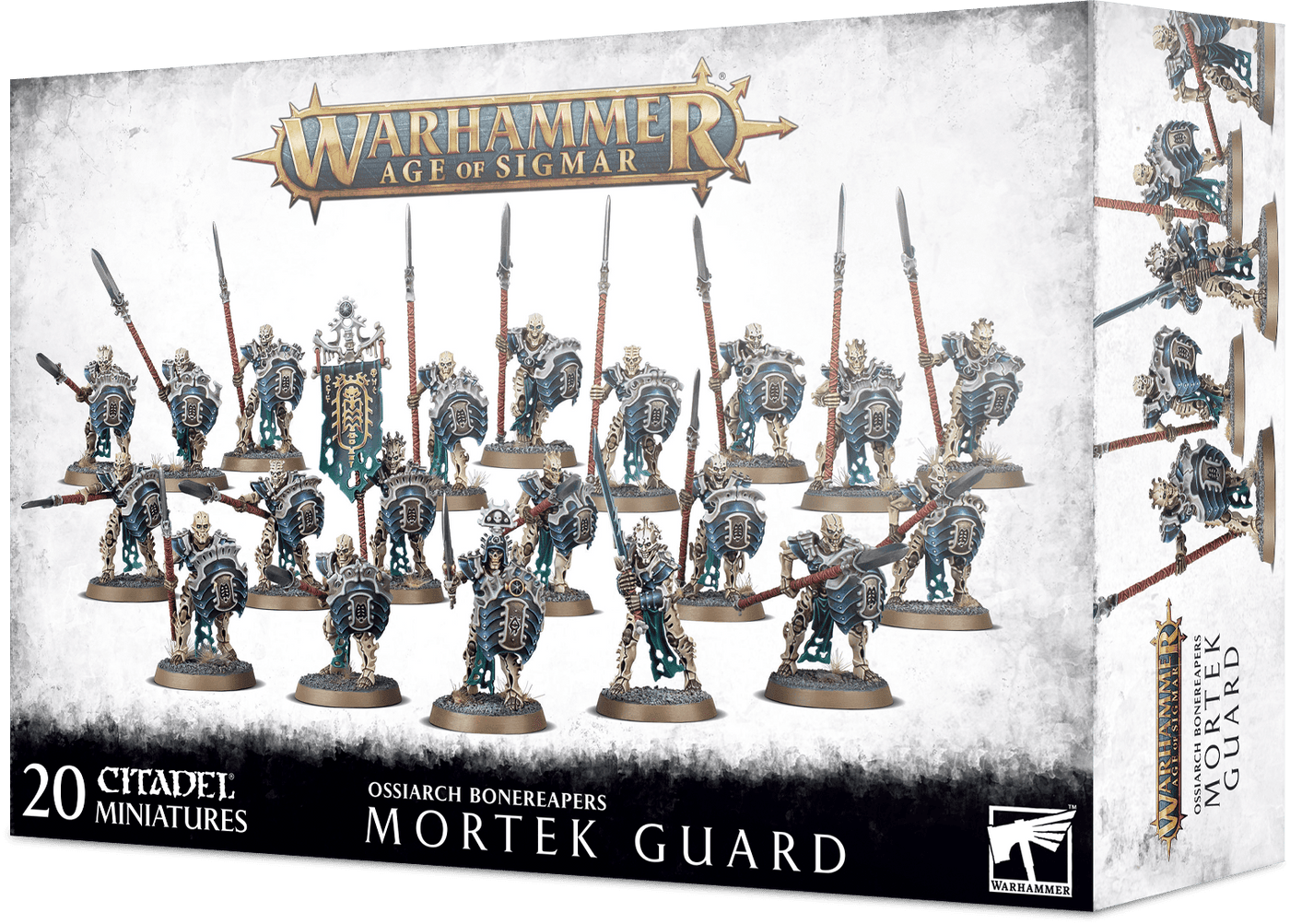 Warhammer Age Of Sigmar - Ossiarch Bonereapers - Mortek Guard