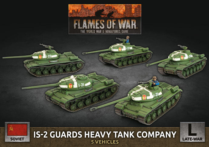 Soviet IS-2 Guards Heavy Tank Company - Late War