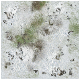 Winter Snowscape Gaming Mat 3x3