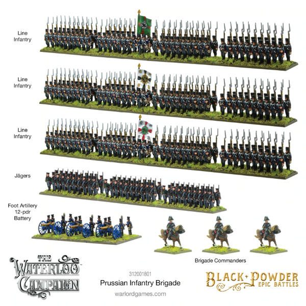 Epic Battles Prussian Infantry Brigade