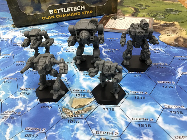 Battletech Clan Command Star