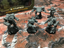 BattleTech Clan Heavy Battle Star