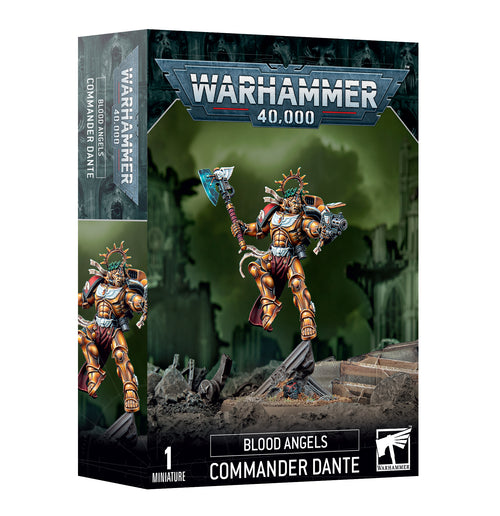 Warhammer 40000 - Space Marines - Blood Angels Commander Dante