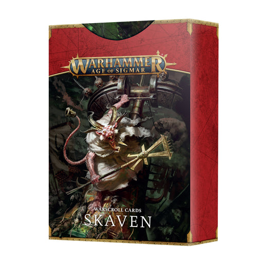Warhammer Age Of Sigmar - Skaven - Warscroll Cards: Skaven - 3rd Edition