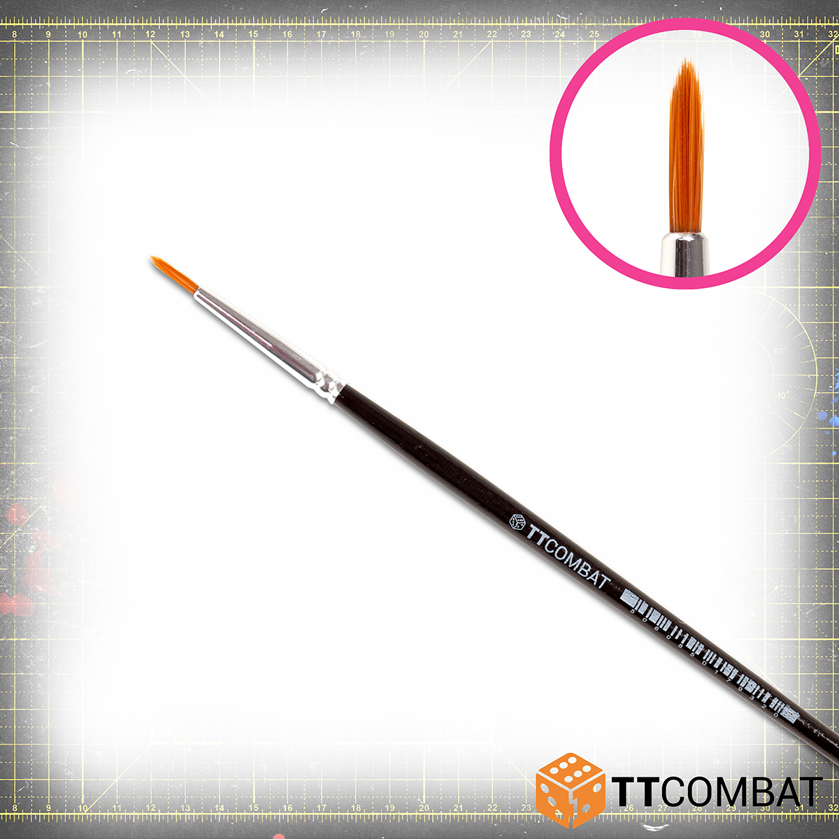 Army - Basecoat Brush - TT Combat Hobby Brushes