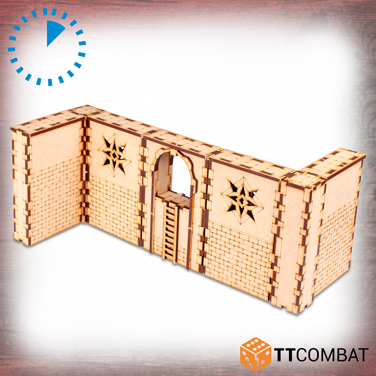 Modular Venetian Tall Walls - Streets Of Venice - TT Combat MDF