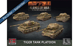 German Tiger Heavy Tank Platoon - Flames Of War Late War