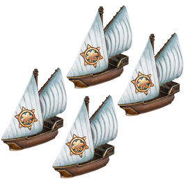 Basilean Sloop Squadrons - Kings Of War Armada