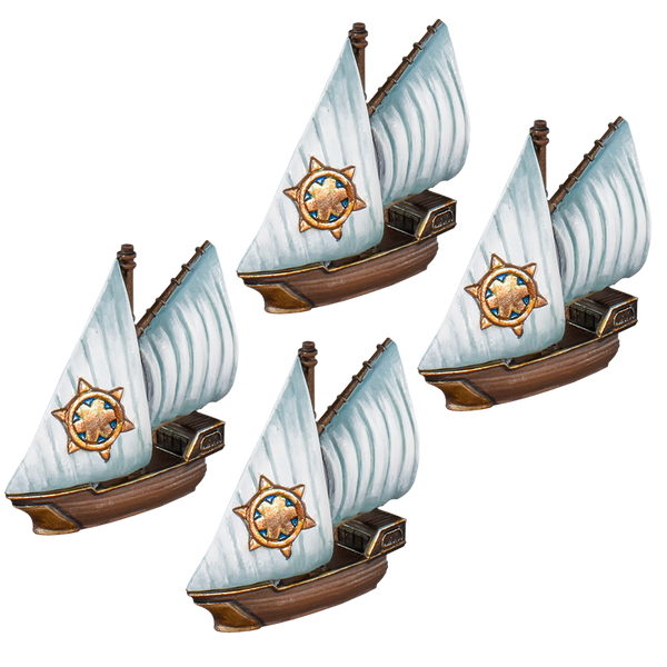 Basilean Sloop Squadrons - Kings Of War Armada