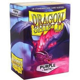 Dragon Shield Sleeves Matte Purple (100)