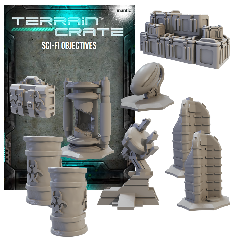 Sci-fi objectives - Terrain Crate