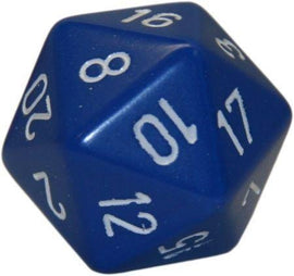 5 X Blue D20 Dice Pack