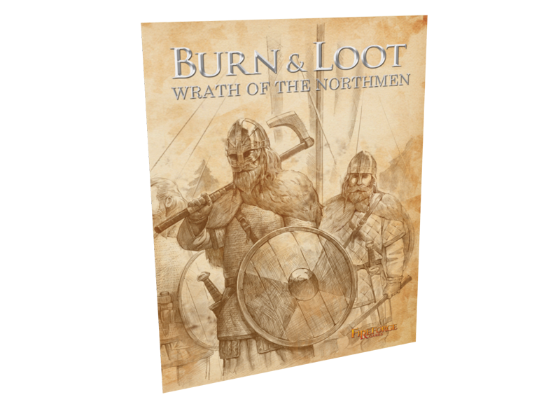 Burn & Loot: Wrath Of The Northmen Rulebook - BP1582