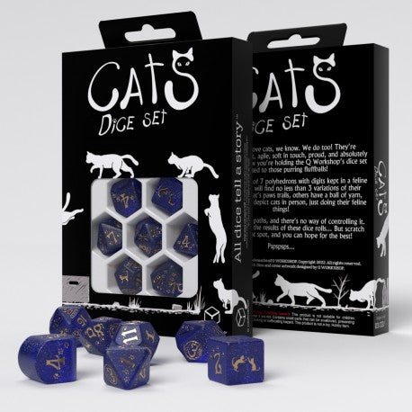 Meowster Poly Dice Set