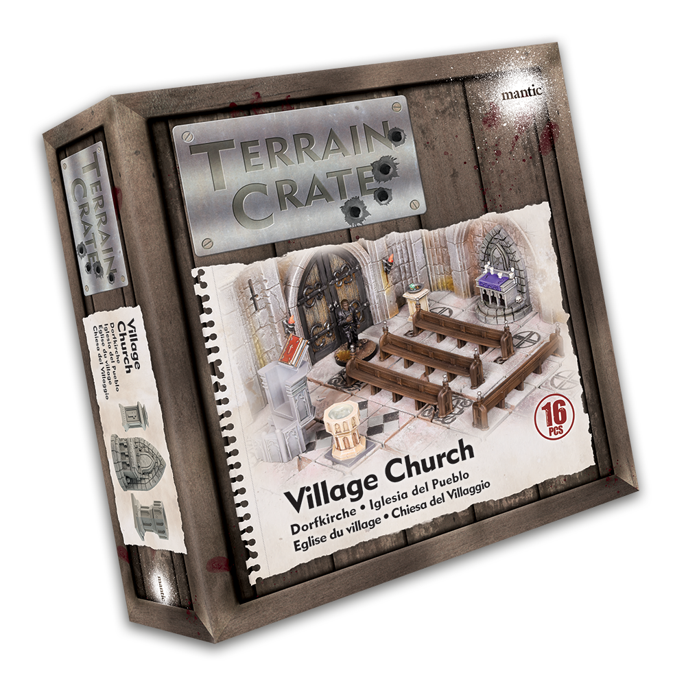 TerrainCrate: Village Church - Historical Scenery