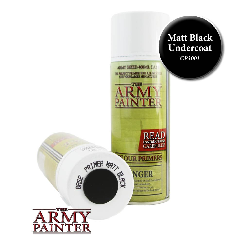 Base Primer - Matt Black ‚Äì 400ml