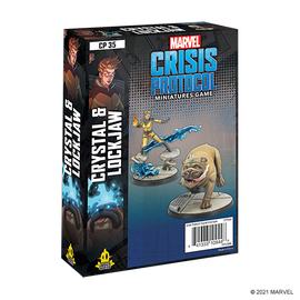 Crystal and Lockjaw - Marvel Crisis Protocol Character Pack