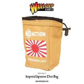 Imperial Japanese Dice Bag & Order Dice (White)