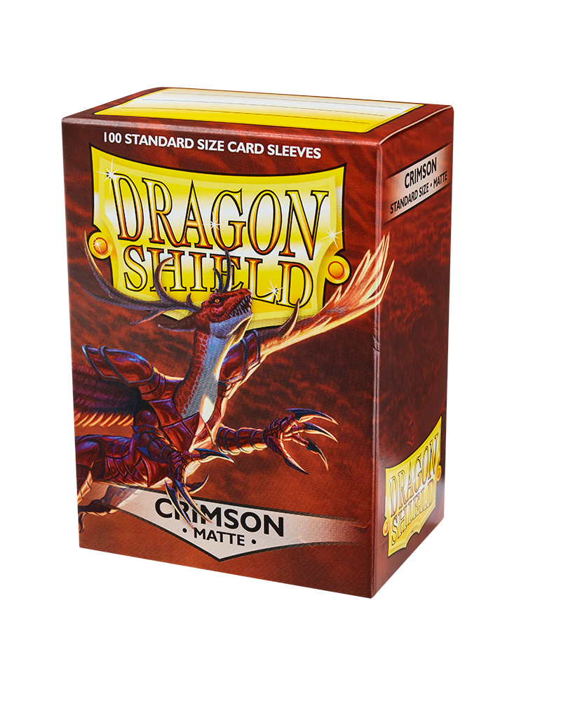 Dragon Shield Sleeves Matte Crimson