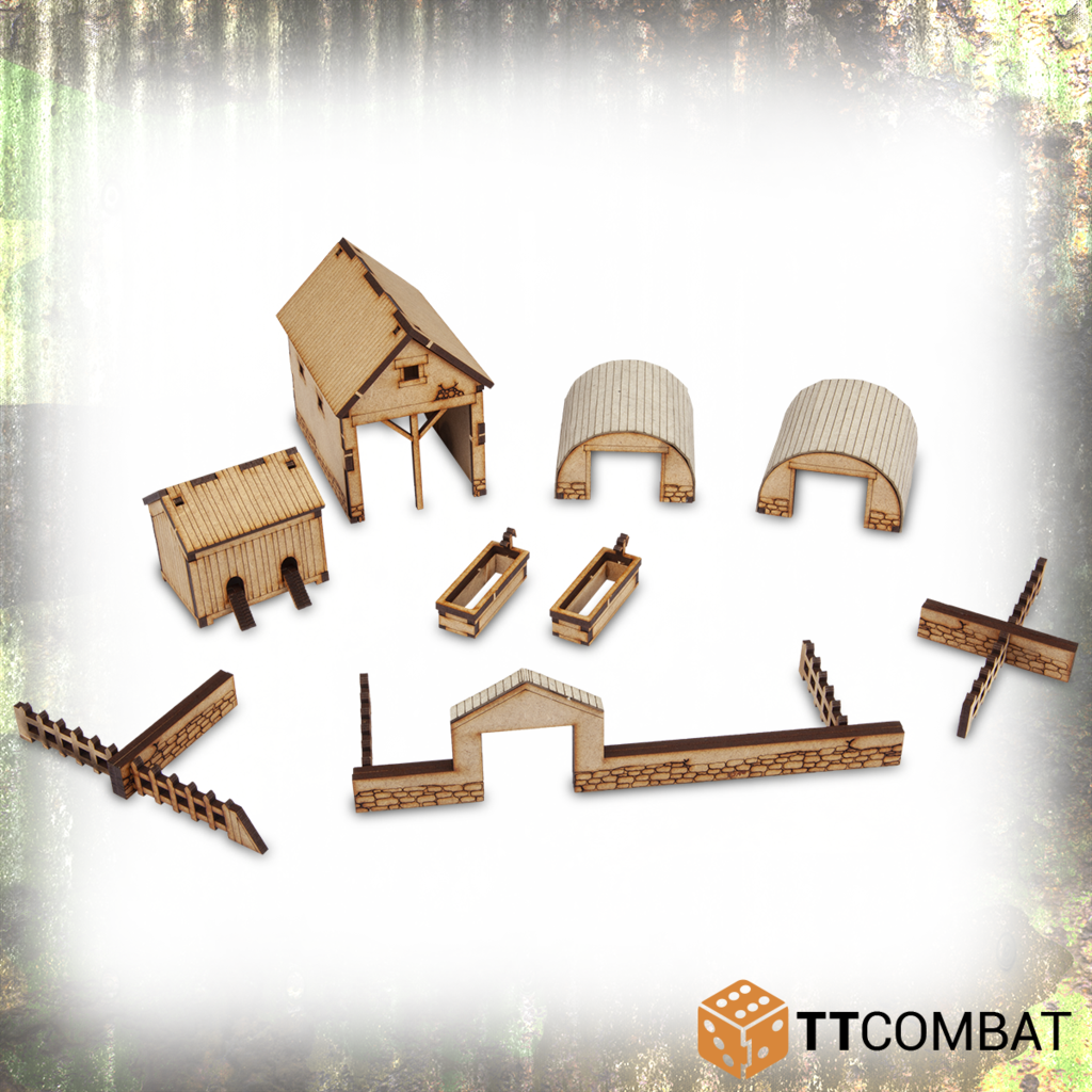 World War: Farm Accessories (25mm)