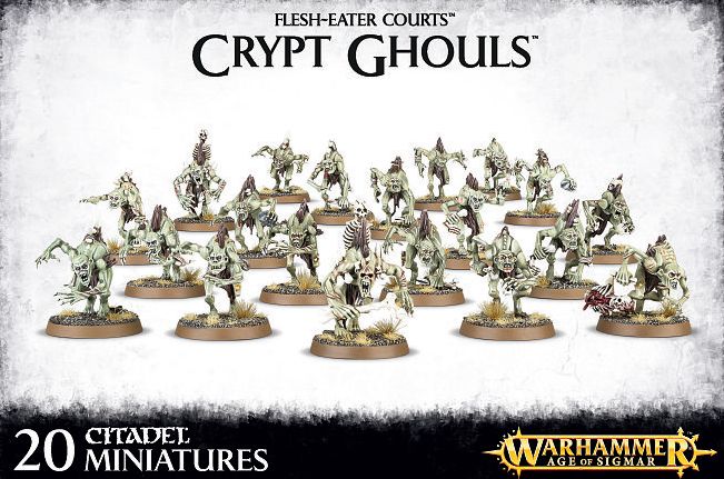 Warhammer Age Of Sigmar - Flesh Eater Courts - Crypt Ghouls