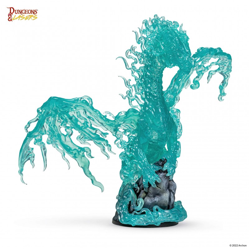 Ghost Dragon | D&D | Pathfinder | TTRPG | 32mm Scale Miniature offers by Lost Adventures: Uncharted Lands