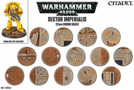 Citadel: Sector Imperialis 32mm Round Bases