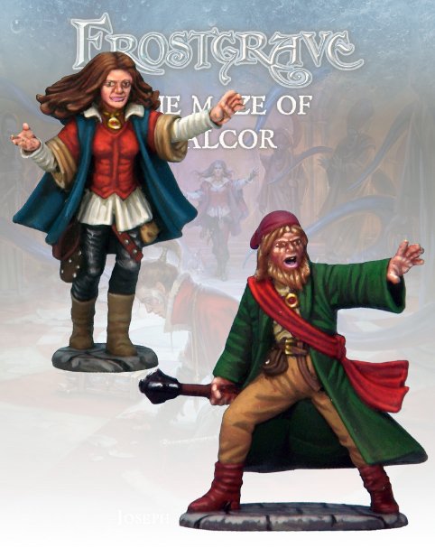 Distortionist & Apprentice - Frostgrave