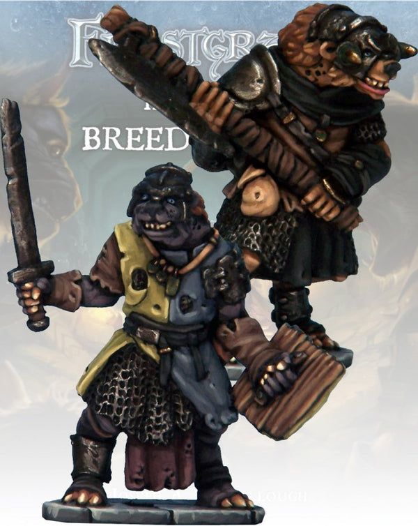 Gnoll Knight & Templar - Frostgrave